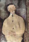 Amedeo Modigliani Portrat des Monsieur Lepoutre oil painting on canvas
